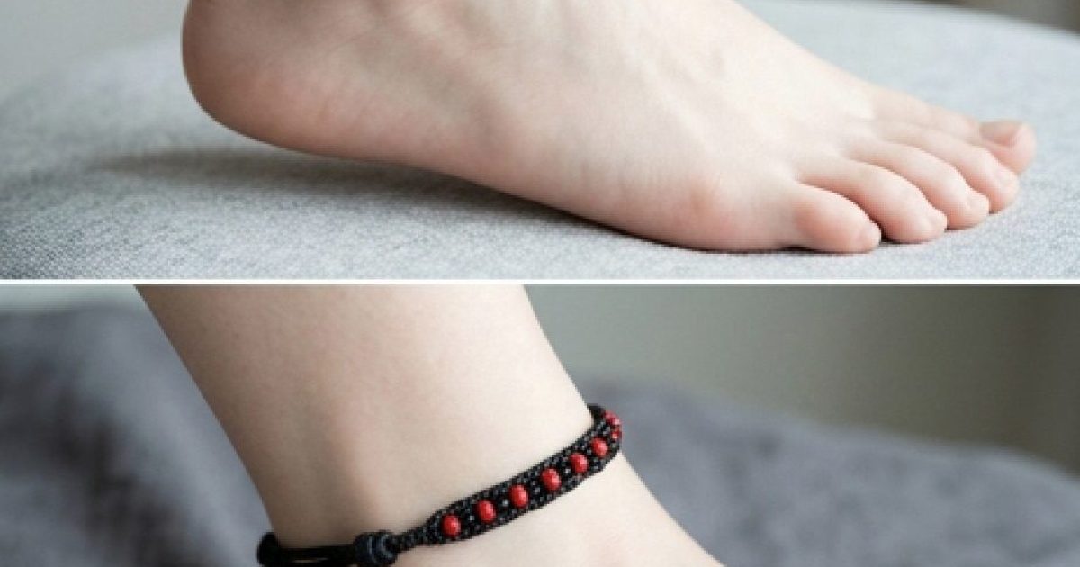 La signification cachée du port d'un bracelet de cheville : la plupart des gens l'ignorent