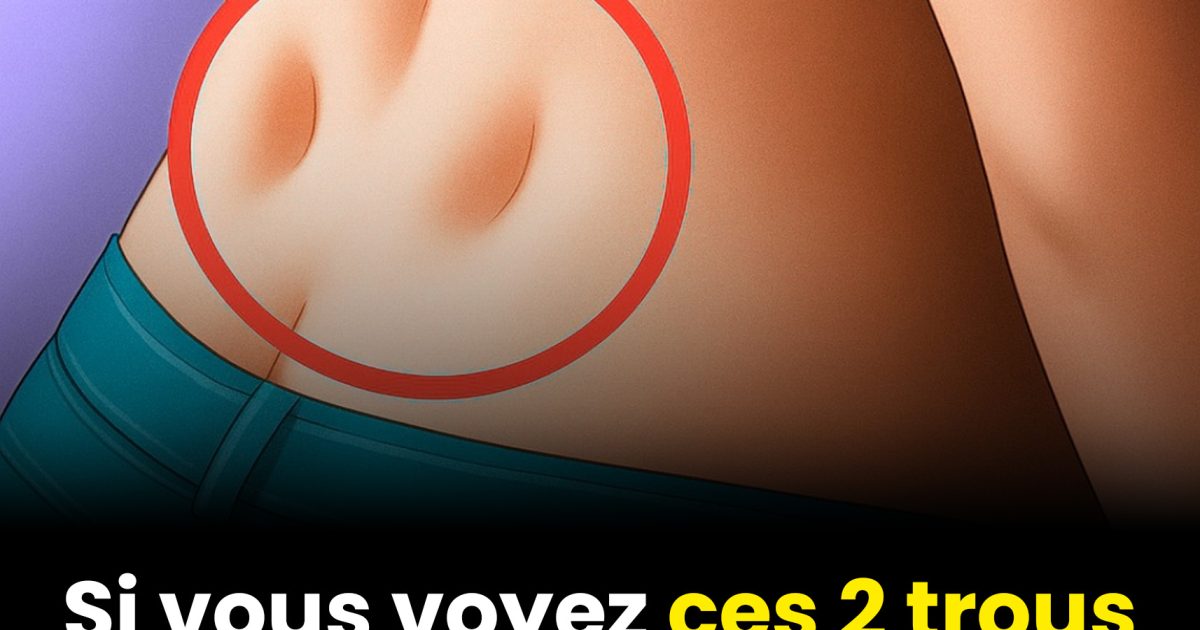 La signification des deux fossettes dans le bas du dos