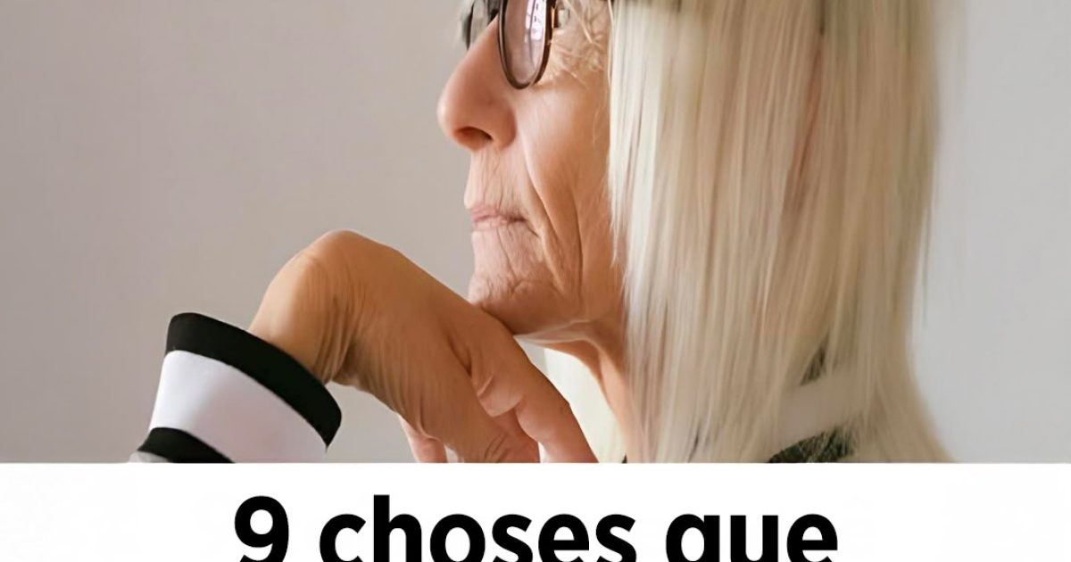 La vie commence à 60 ans : 9 habitudes à abandonner pour vivre plus légèrement