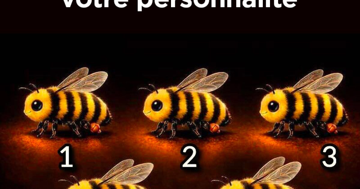 L’abeille que vous choisirez en dit long sur votre personnalité