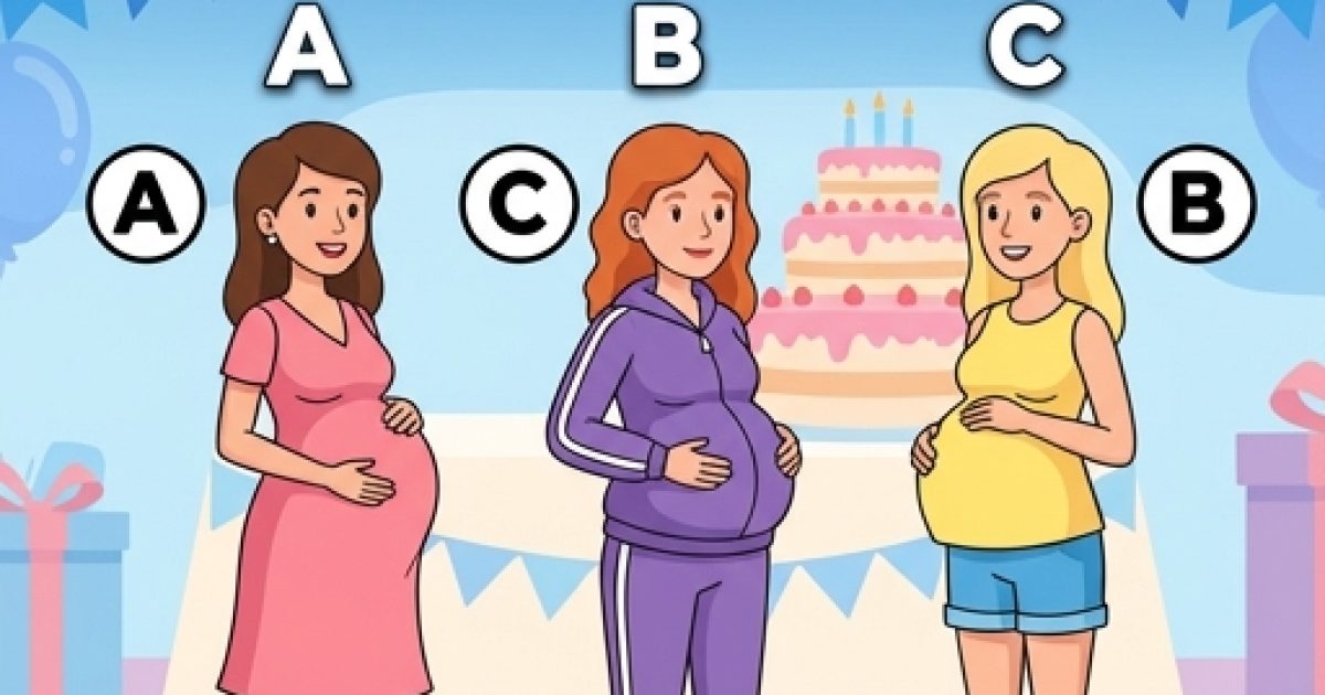 Laquelle de ces femmes n’est pas enceinte ? Seul un génie de la logique pourrait le déterminer