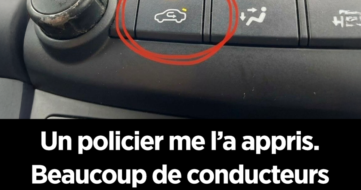 L’arme secrète de votre tableau de bord : maîtriser le bouton de recirculation d’air