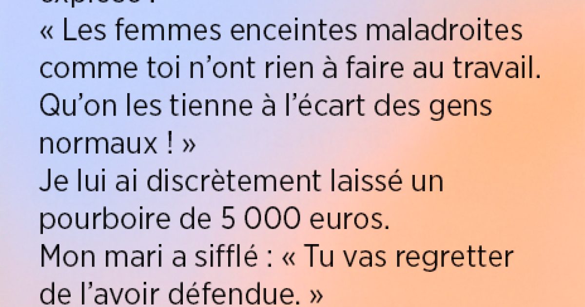 L'arrière-goût amer d'un goûter improvisé