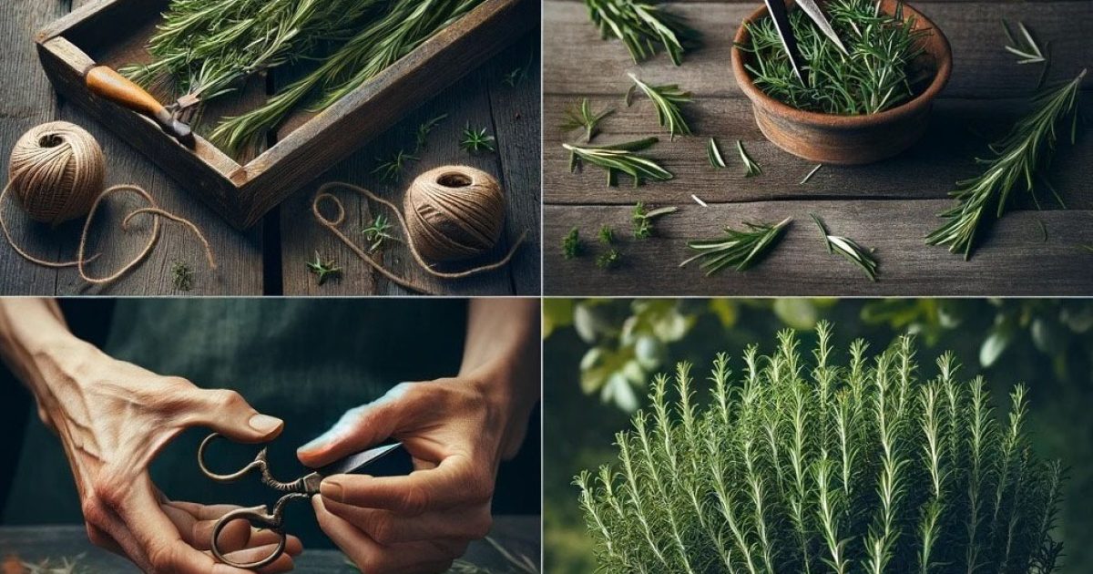 L’astuce des jardiniers pour que le romarin ne se dessèche plus jamais