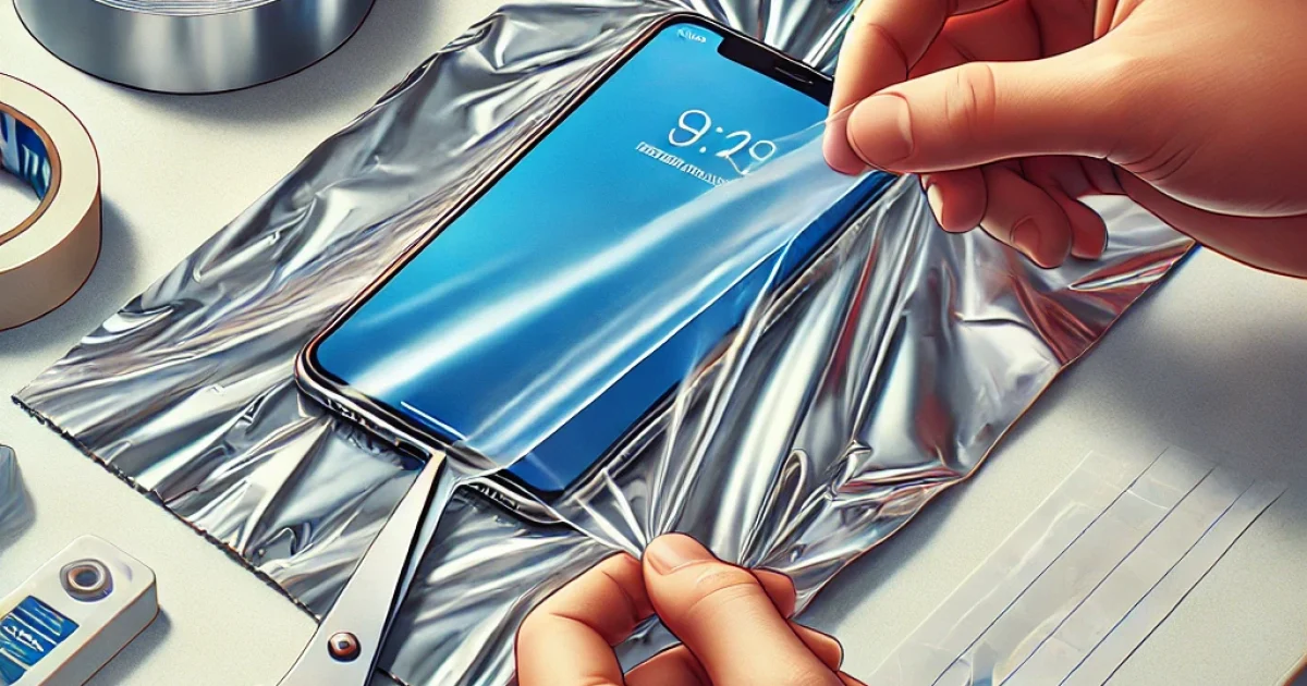 L’astuce maison avec du papier aluminium qui pourrait sauver l’écran de votre téléphone portable