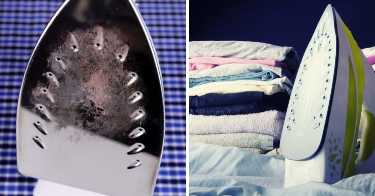 L'Astuce pour nettoyer un fer brûlé