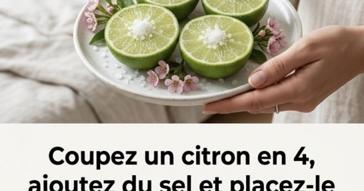 L’astuce puissante du citron et du sel dans la chambre : le secret naturel pour éliminer les mauvaises odeurs et rafraîchir l’atmosphère de la maison