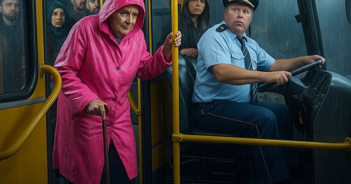 Le chauffeur jeta une vieille dame de 80 ans hors du bus pour un simple ticket… Sa réplique fit taire le conducteur et glaça tout le bus