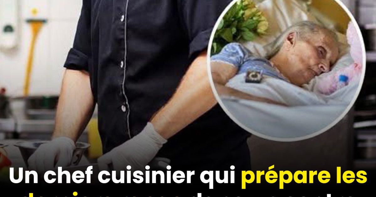 Le chef d’un centre de soins palliatifs révèle le dernier repas le plus demandé par les patients