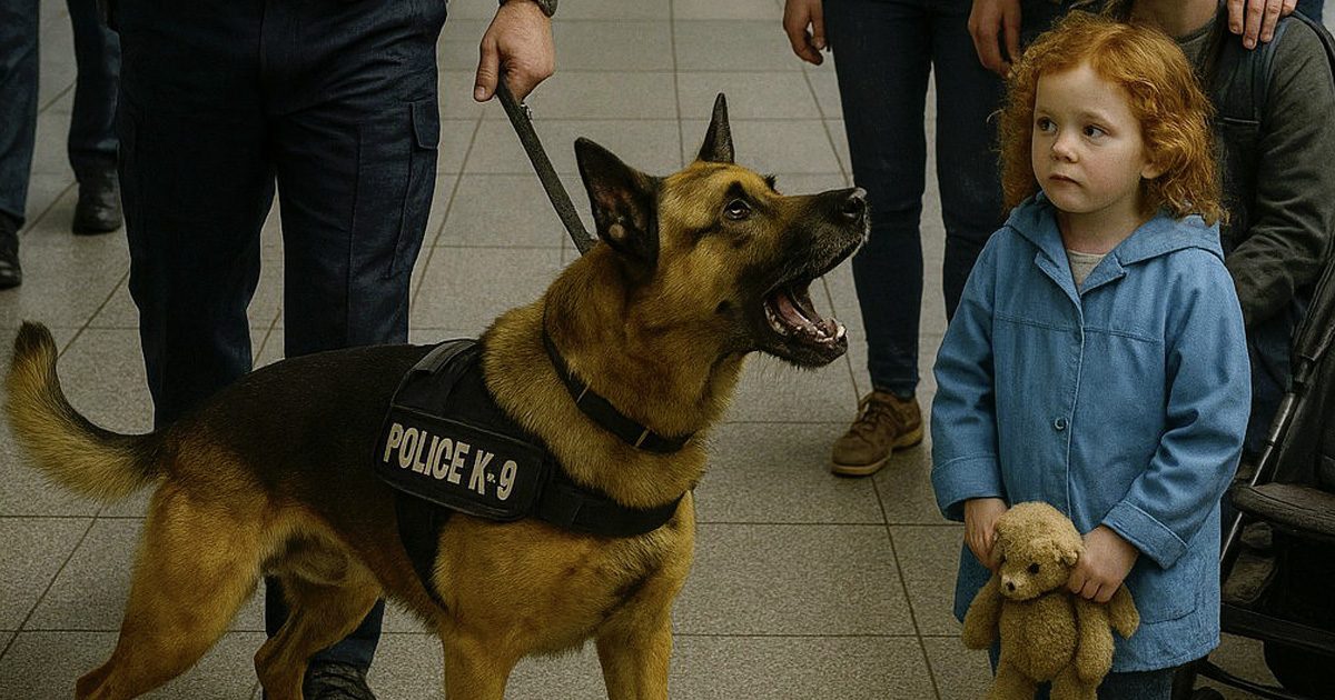 Le chien renifleur Léo a aboyé contre l’ours en peluche d’une petite fille — ce qu’il a découvert a touché le cœur de tous