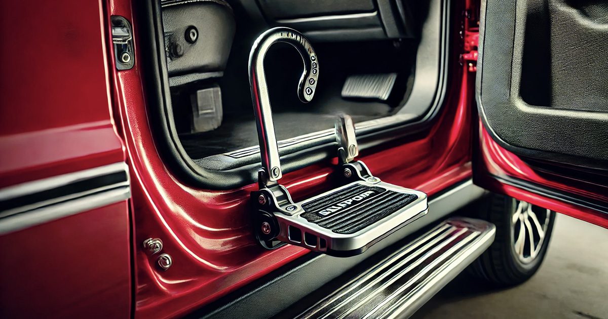 Le crochet sur la portière de la voiture : 3 utilisations inattendues