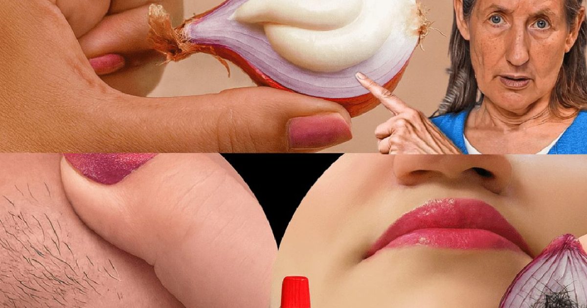 Le dentifrice et l’oignon pour une épilation naturelle
