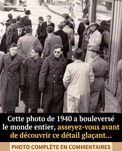 Le détail de la photo de 1940 qui continue de déconcerter tout le monde