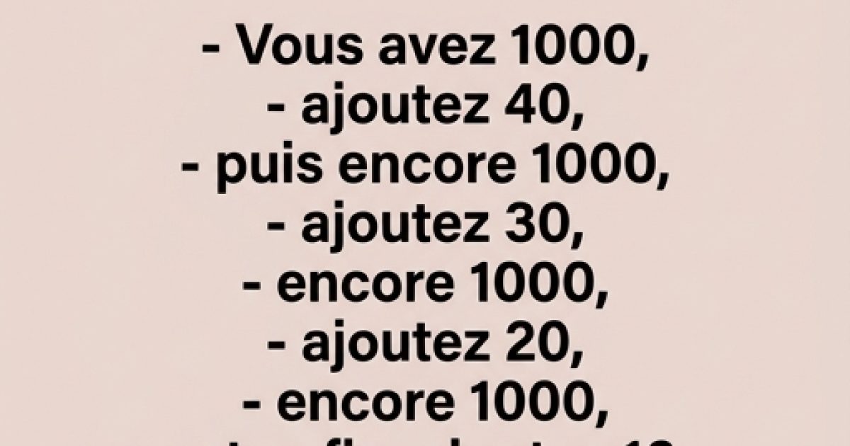 Le piège des maths : 9 réponses sur 10 sont fausses