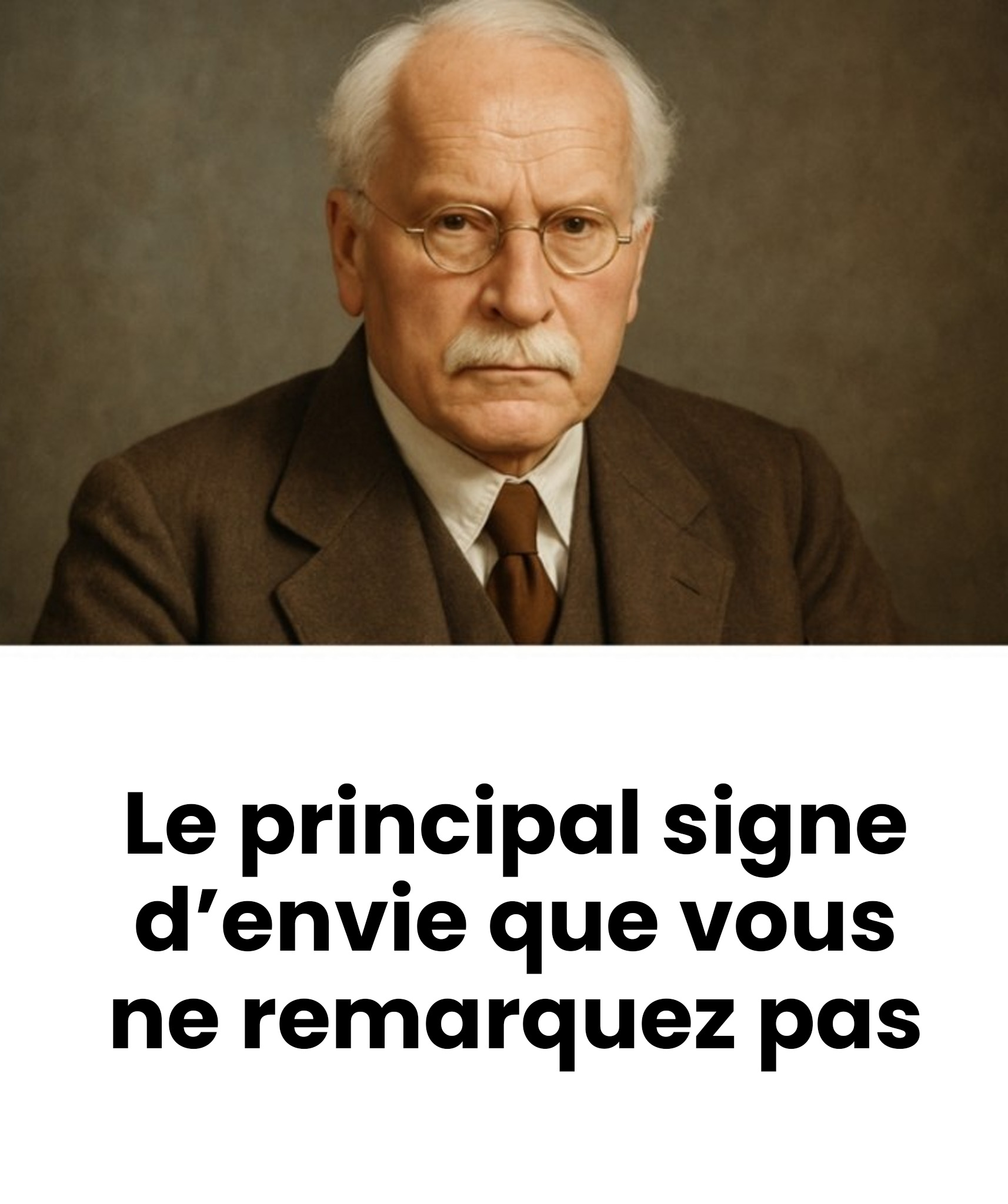 Le principal signe que quelqu’un vous envie que vous ne remarquez pas