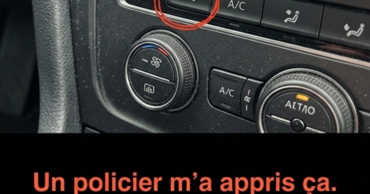 Le rôle caché du bouton de recirculation d’air dans votre expérience de conduite