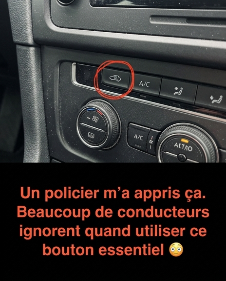 Le rôle caché du bouton de recirculation d’air dans votre expérience de conduite