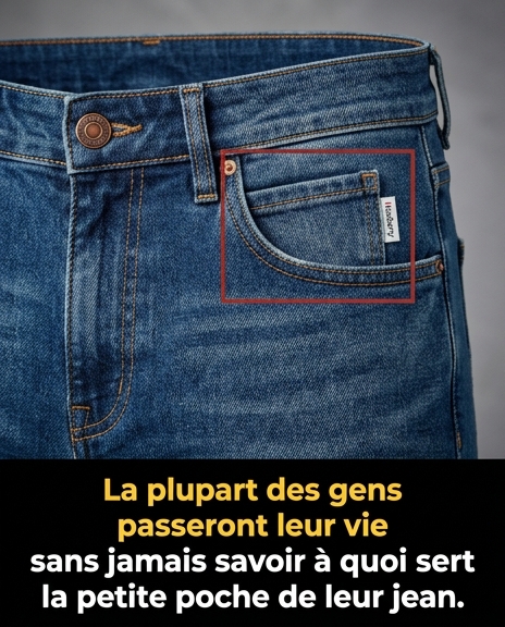 « Le secret des petites poches de jeans : une histoire que vous ignoriez. » Pour en savoir plus, consultez le premier commentaire ci-dessous…