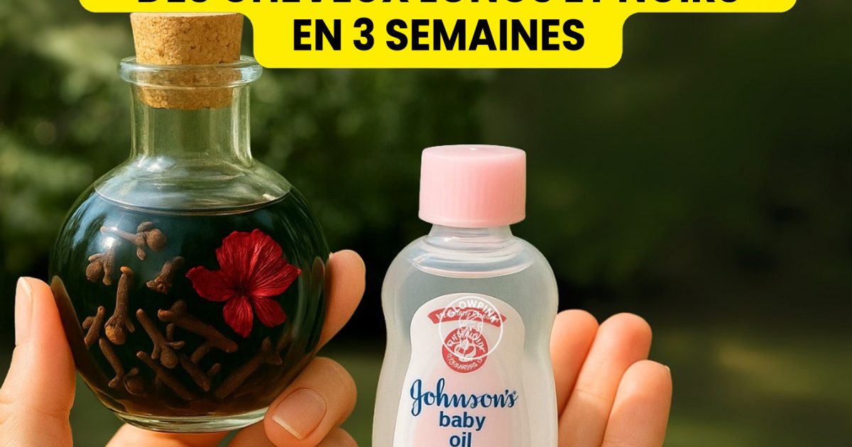 Le Sérum pour des cheveux longs et noirs
