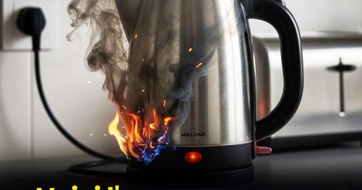 L’erreur courante que tout le monde fait avec la bouilloire électrique