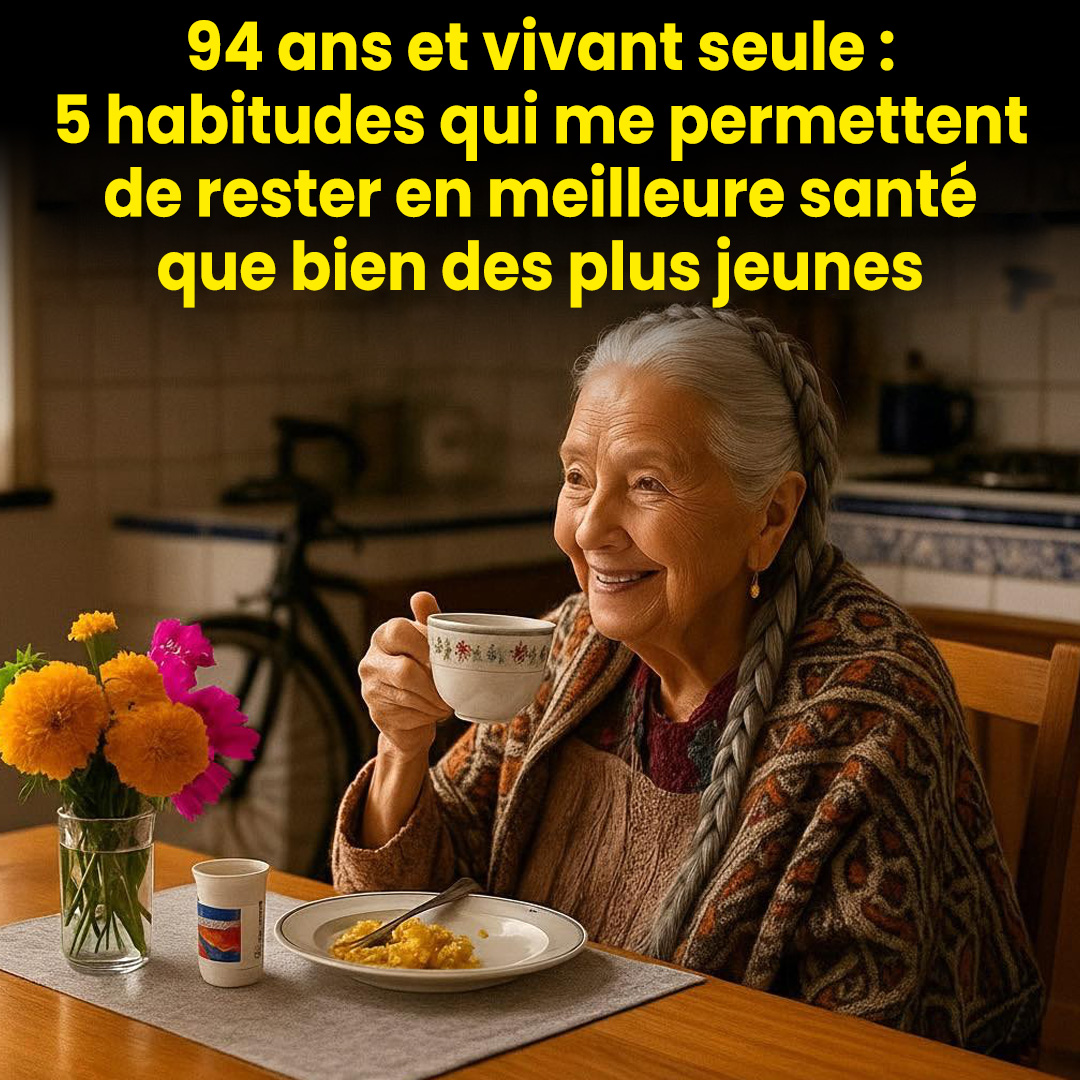 Les 5 habitudes d’une femme de 94 ans pour rester en meilleure santé que des personnes bien plus jeunes
