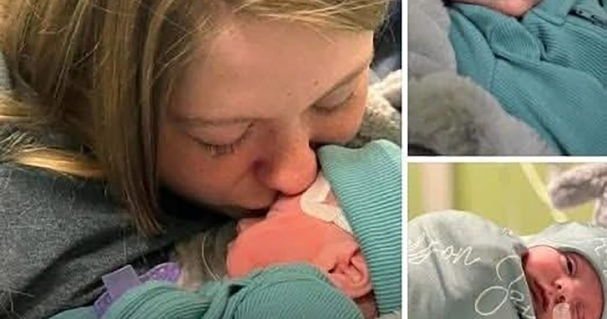 Les médecins débranchent l’assistance respiratoire tandis que la famille fait ses adieux au nouveau-né, mais celui-ci se met soudain à respirer.