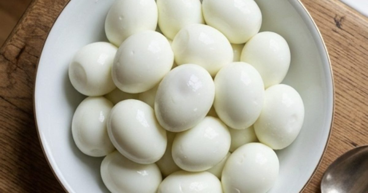 Les nutritionnistes affirment que la consommation d'œufs durs augmente…