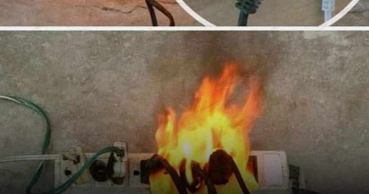 Les pompiers veulent que tout le monde sache ce qu’il ne faut jamais brancher sur une multiprise