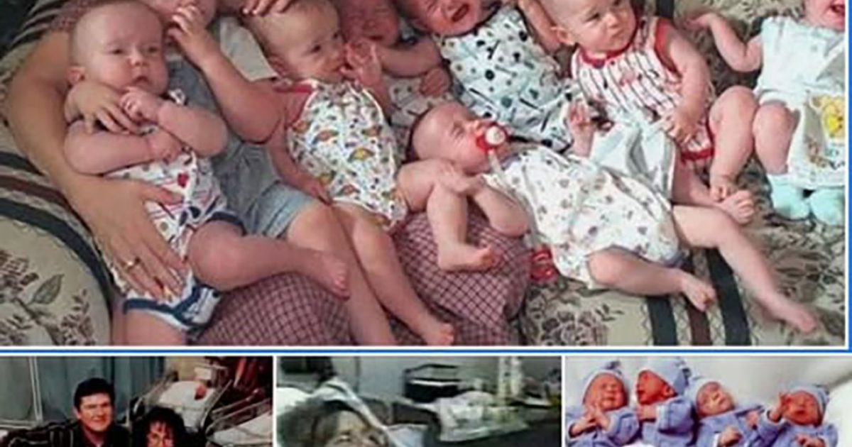 Les premiers septuplés survivants du monde fêtent leurs 26 ans