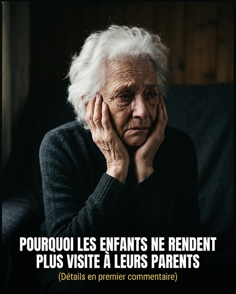 Les raisons pour lesquelles les enfants ne rendent pas visite à leurs parents