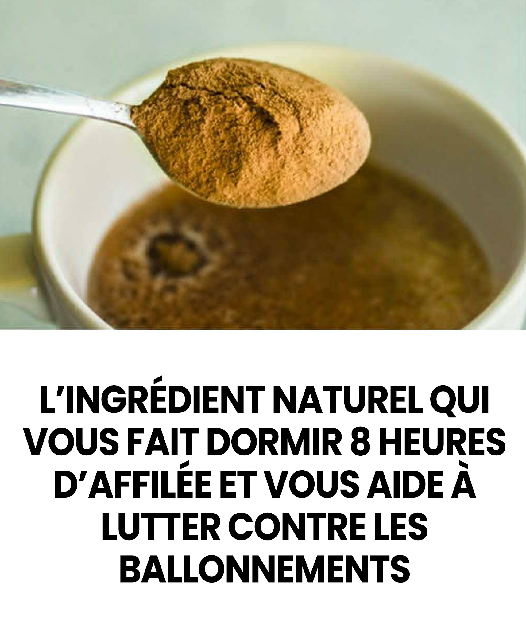 L’ingrédient naturel qui vous aide à dormir toute la nuit et stimule la combustion des graisses