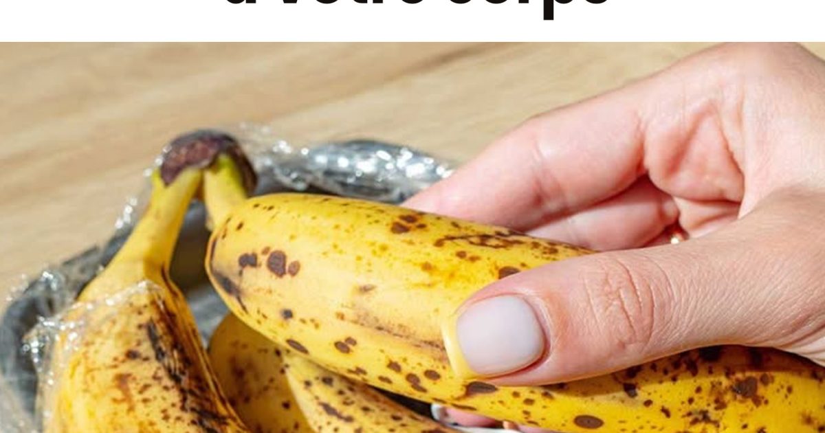 Lorsque vous mangez une banane tachetée qui brunit, voici ce qui se passe dans votre corps