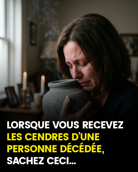 Lorsque vous recevez les cendres d’une personne décédée, vous devez savoir ceci