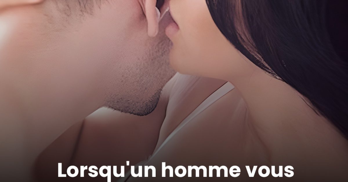 Lorsqu’un homme vous embrasse à cet endroit, cela signifie qu’il vous aimera toujours de tout son cœur.