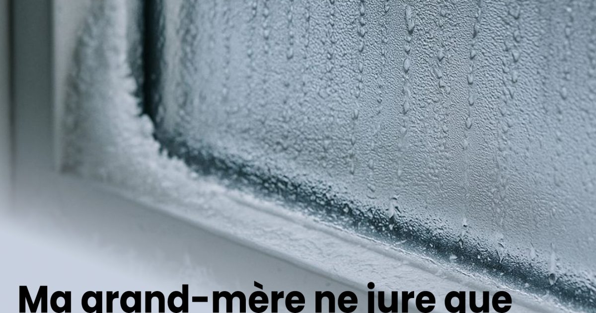 Ma grand-mère ne jure que par cette astuce pour éviter la condensation sur les fenêtres, et ça ne prend que 4 minutes. Voici comment ça marche.