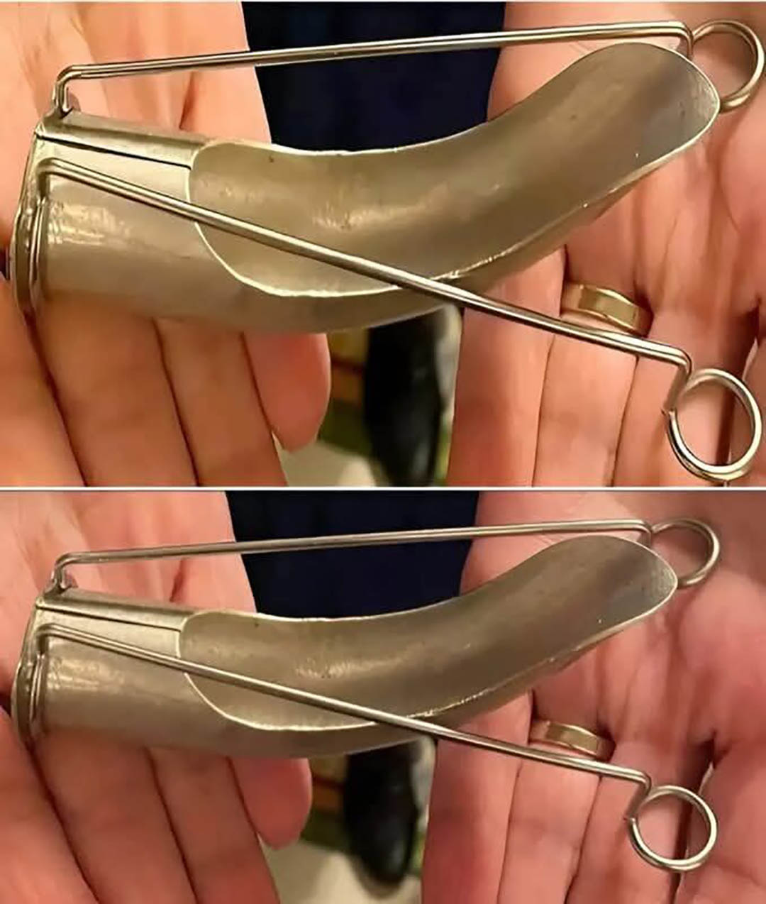 Ma mère a découvert cet objet dans le tiroir de mon père