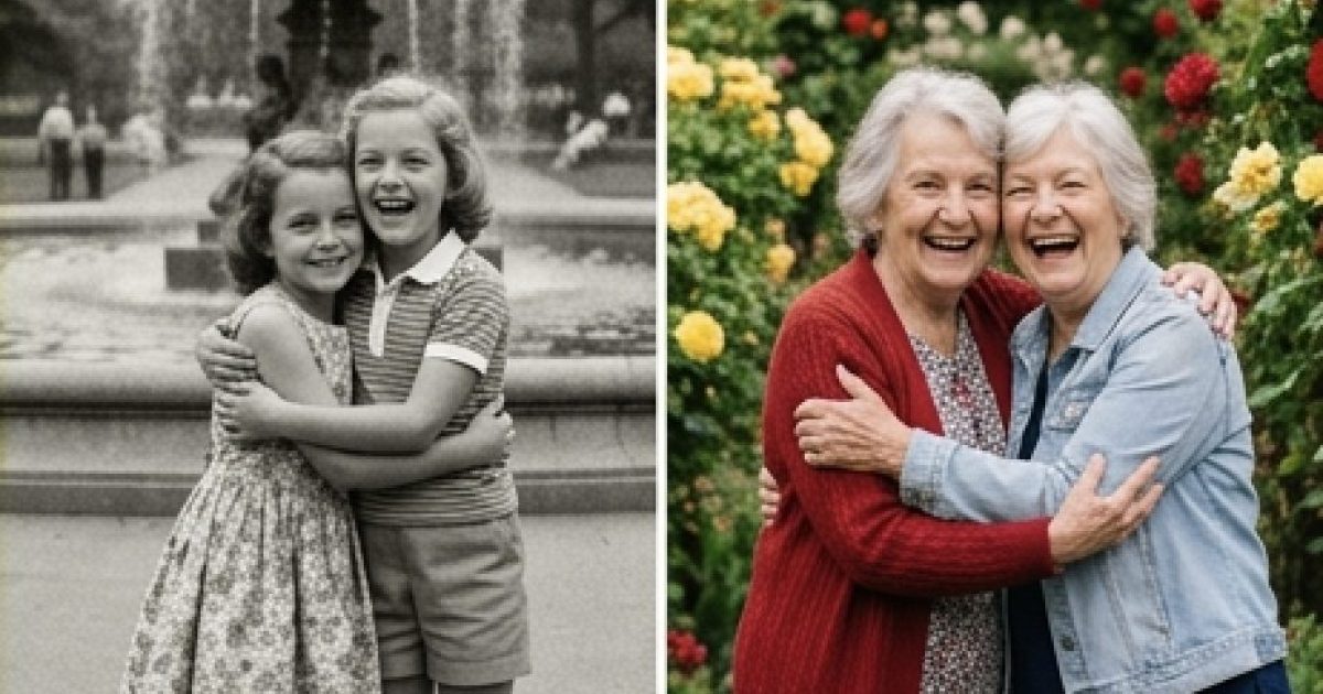 Ma sœur disparue durant mon enfance réapparaît après 68 ans et révèle un secret de famille