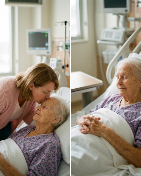 Ma tante a retiré la bague en diamant du doigt de ma grand-mère sur son lit de mort