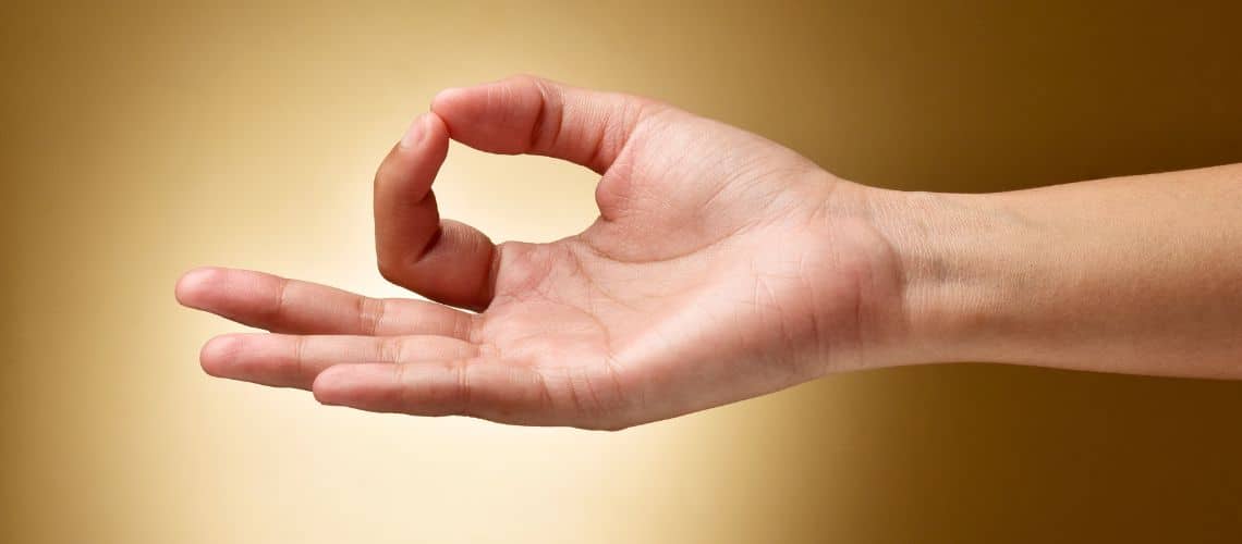 Démonstration du Gyan Mudra