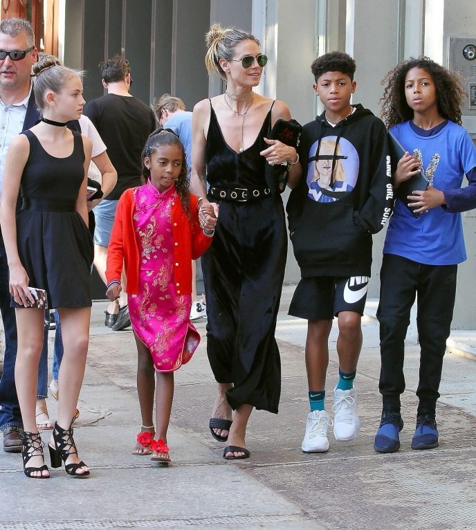 Le pouvoir des gènes : quand la progéniture d’Heidi Klum et Seal devient le miroir de leur père