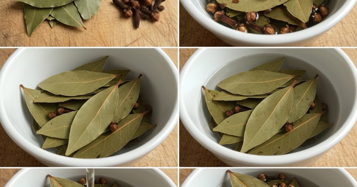 Mélangez les feuilles de laurier et les clous de girofle : une fois que vous les aurez goûtés ainsi, vous me remercierez