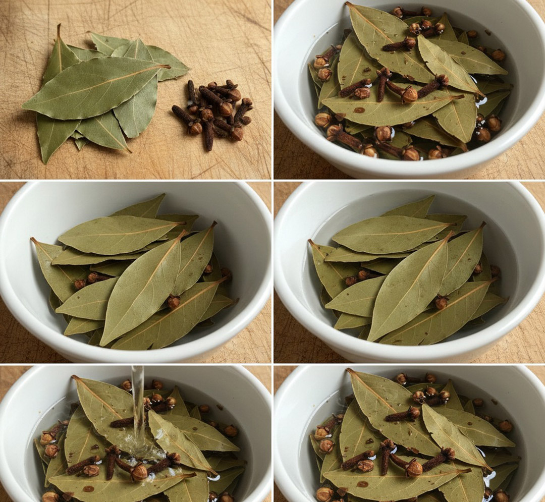 Mélangez les feuilles de laurier et les clous de girofle : une fois que vous les aurez goûtés ainsi, vous me remercierez