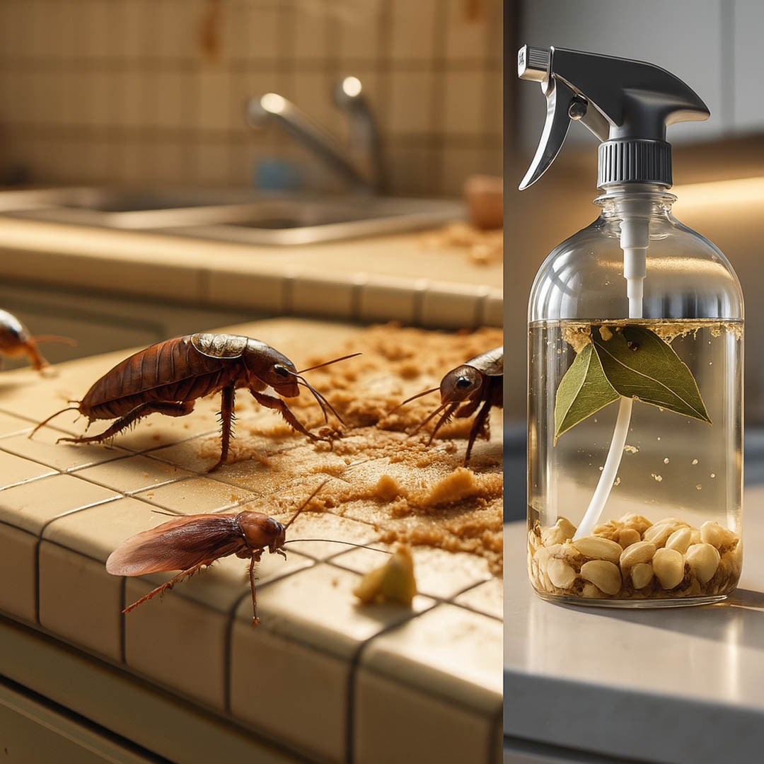 Mettez ceci dans les coins de votre maison et vous n'aurez plus de cafards