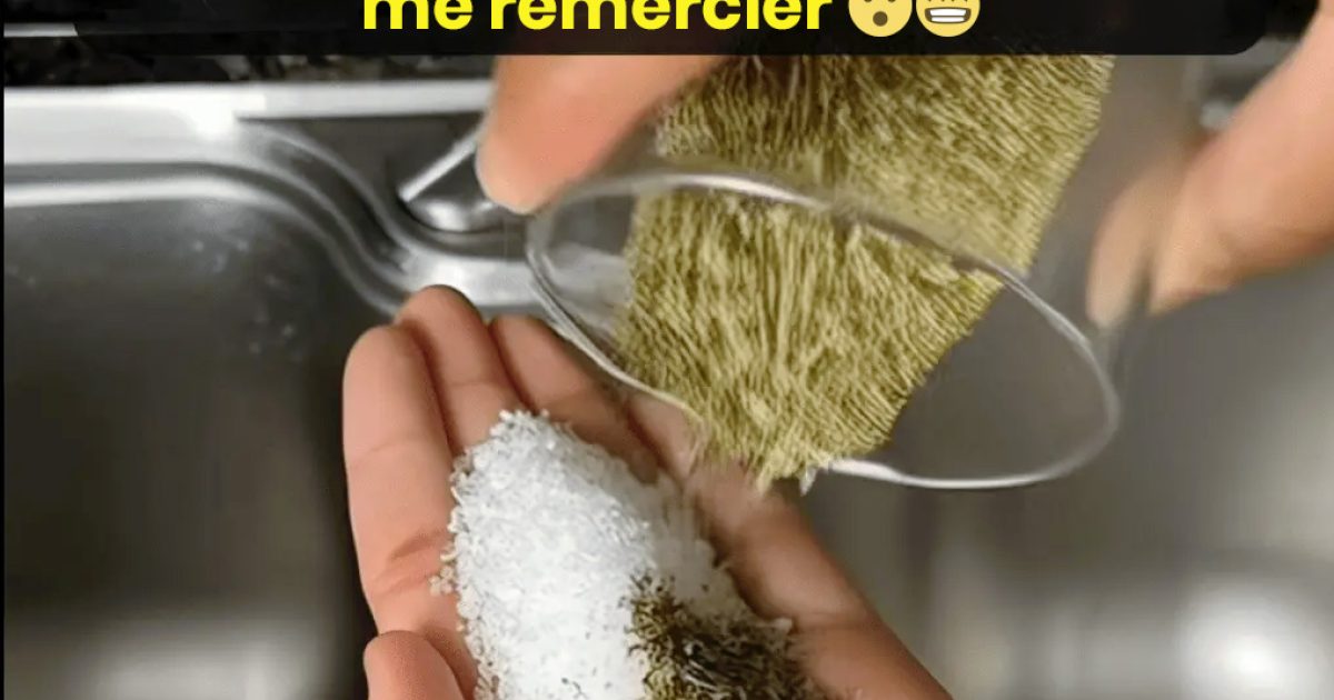 Mettez du gros sel et de l'origan dans vos mains, vous allez me remercier