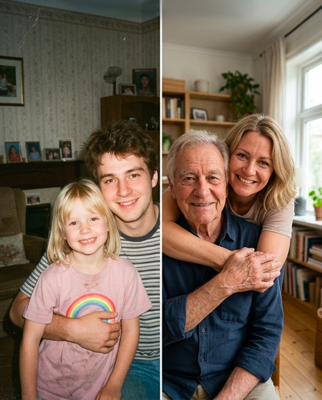 Mon beau-père m’a élevée comme son propre enfant après le décès de ma mère, alors que j’avais quatre ans. histoire familiale bouleversante Lors de ses funérailles, les paroles d’un homme plus âgé m’ont révélé une vérité qui m’avait été cachée pendant des années