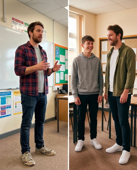 Mon fils de 14 ans a dépensé ses dernières économies pour acheter de nouvelles baskets à son professeur ; quand le shérif est arrivé, je n'avais aucune idée de ce qui allait se passer