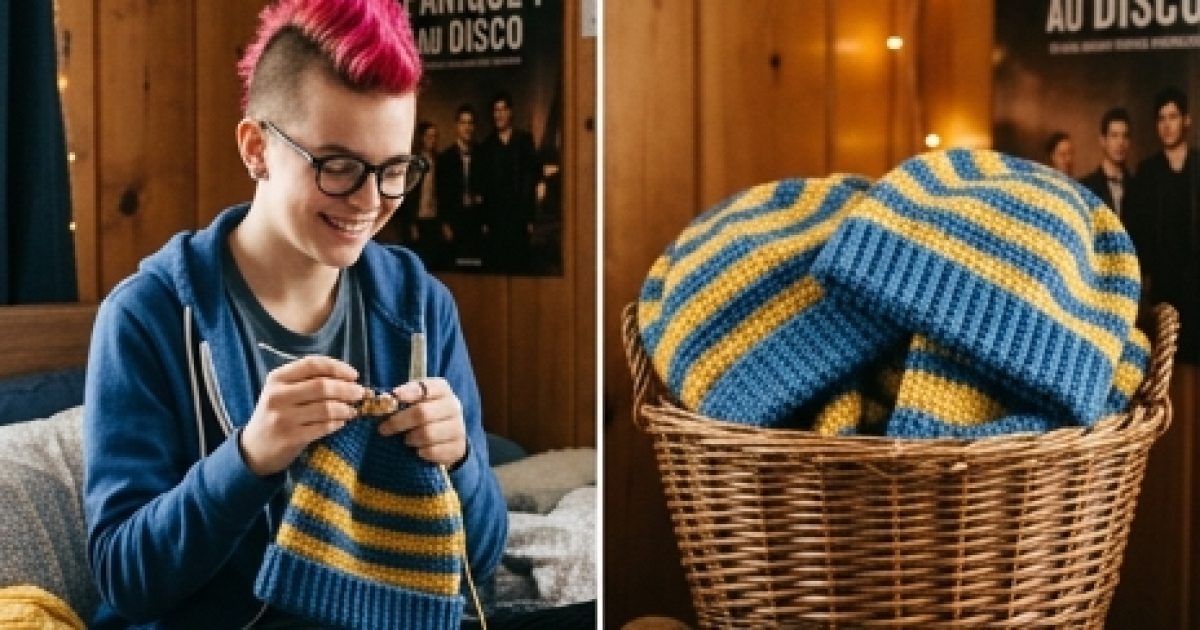 Mon fils de 15 ans a crocheté 17 bonnets pour des nouveau-nés en soins intensifs à l’occasion de Pâques — ma belle-mère les a brûlés, puis le maire de la commune s’est présenté à sa porte