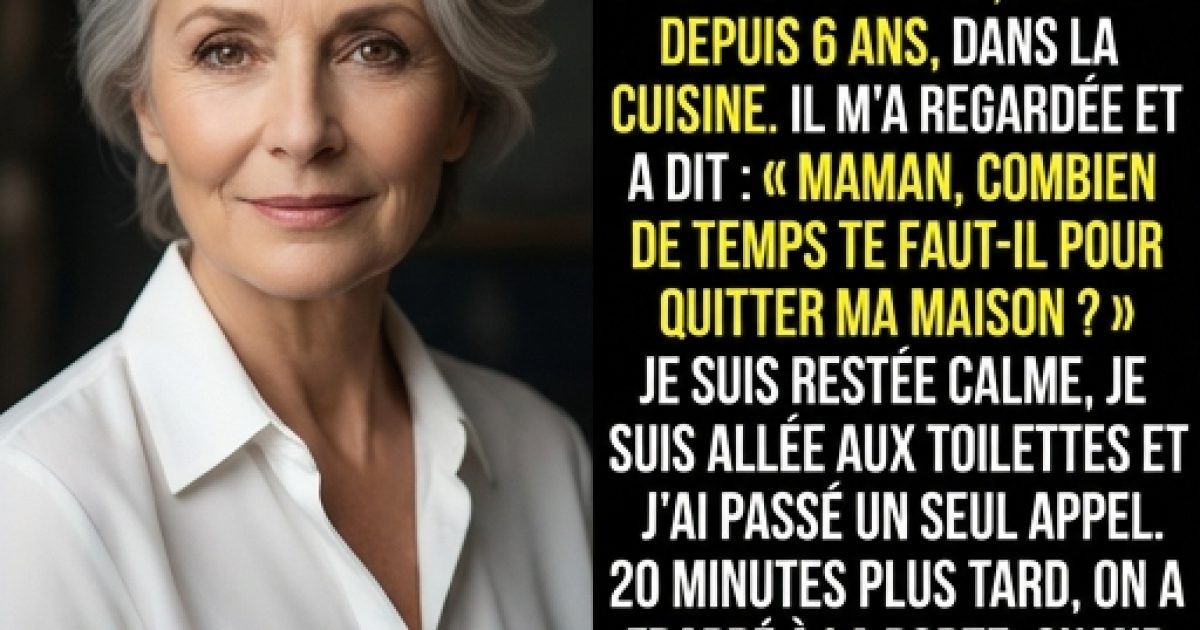 Mon fils est revenu après 6 ans avec une décision inattendue qui a tout changé