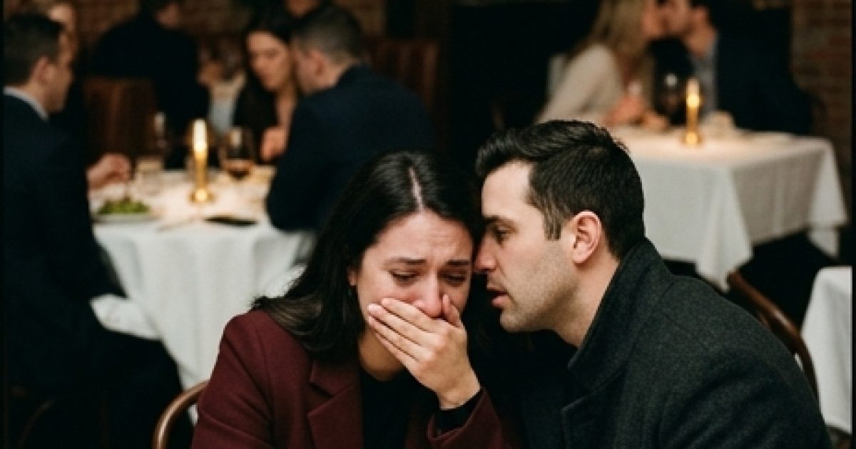 Mon mari m'a envoyé un texto : « Je suis coincé au travail. Joyeux deuxième anniversaire, chérie. » Mais j'étais assise deux tables plus loin… et je le regardais embrasser une autre femme