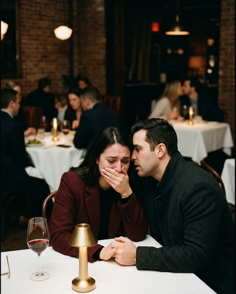 Mon mari m'a envoyé un texto : « Je suis coincé au travail. Joyeux deuxième anniversaire, chérie. » Mais j'étais assise deux tables plus loin… et je le regardais embrasser une autre femme